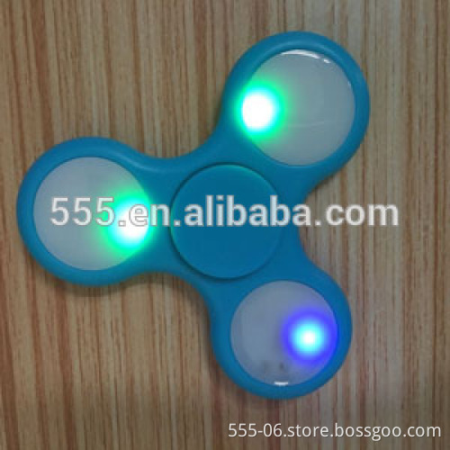 High Quality LED Fidget Spinner, Glowing Relieve Stress Fidget Spinner for Child and Adult